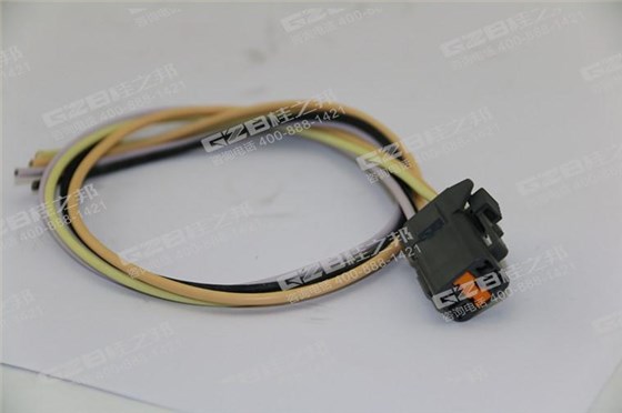 油門(mén)馬達(dá)對(duì)插EX-5(4插) 挖機(jī)配件 60106830HS-2
