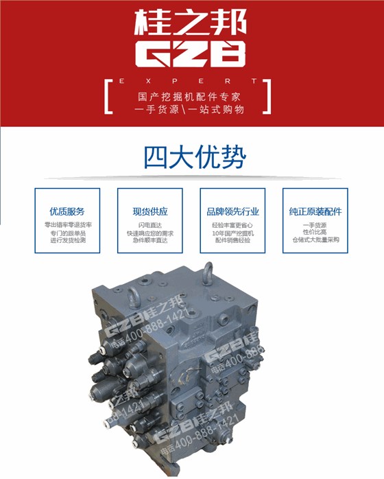 徐工挖掘機(jī)分配閥