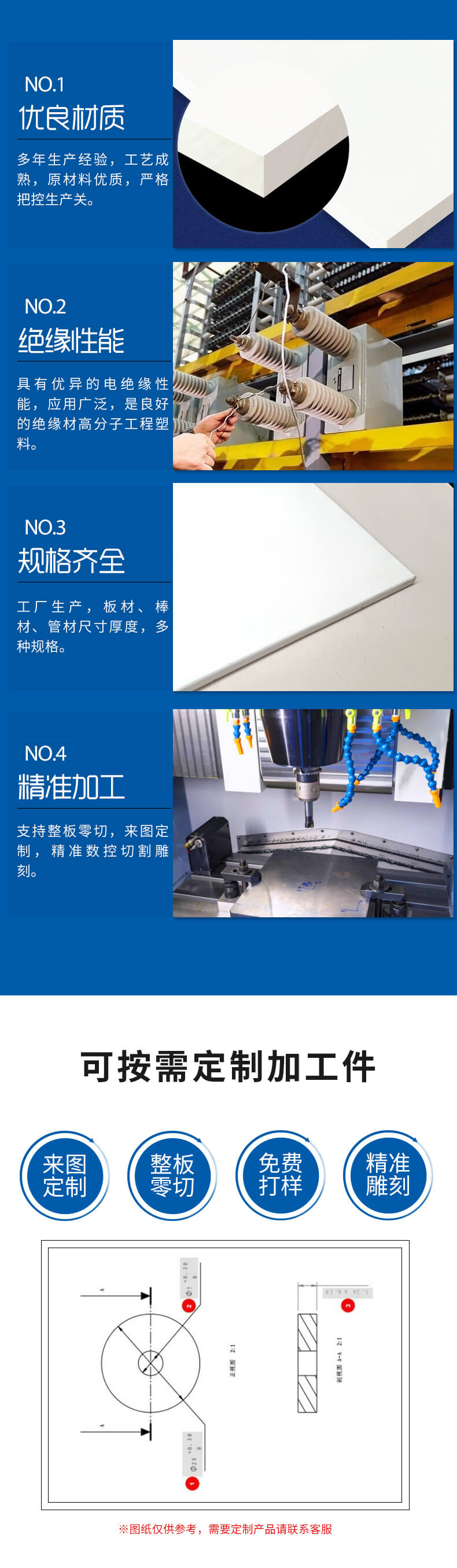 聚四氟乙烯樓梯板