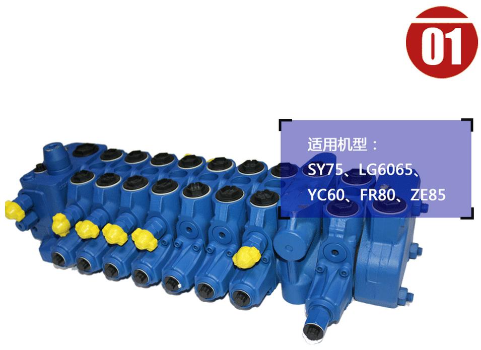 三一挖掘機(jī)多路閥總成