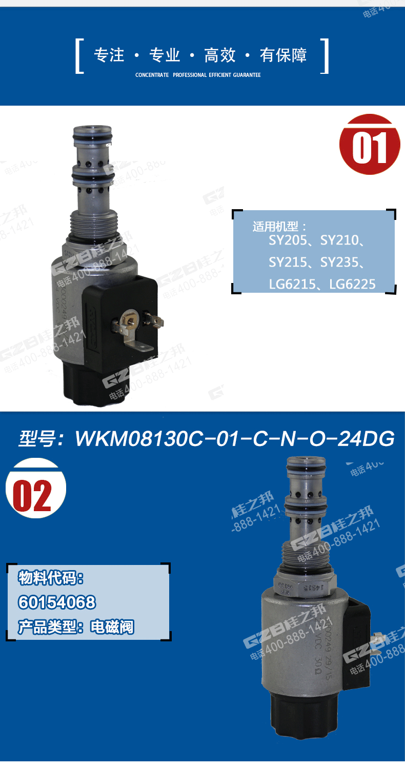 挖掘機電磁閥
