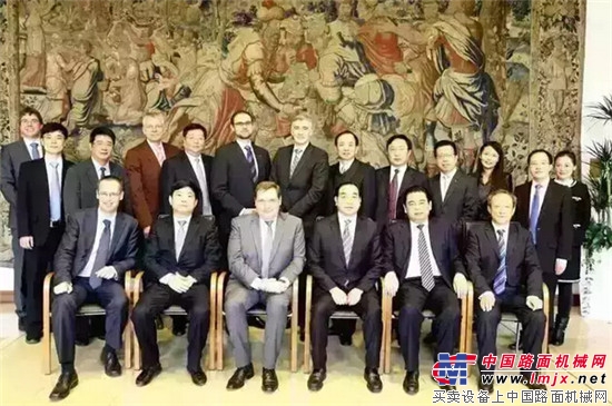 徐工董事長(zhǎng)王民歐洲行
