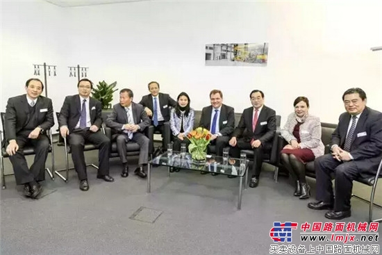 徐工董事長(zhǎng)王民歐洲行考察